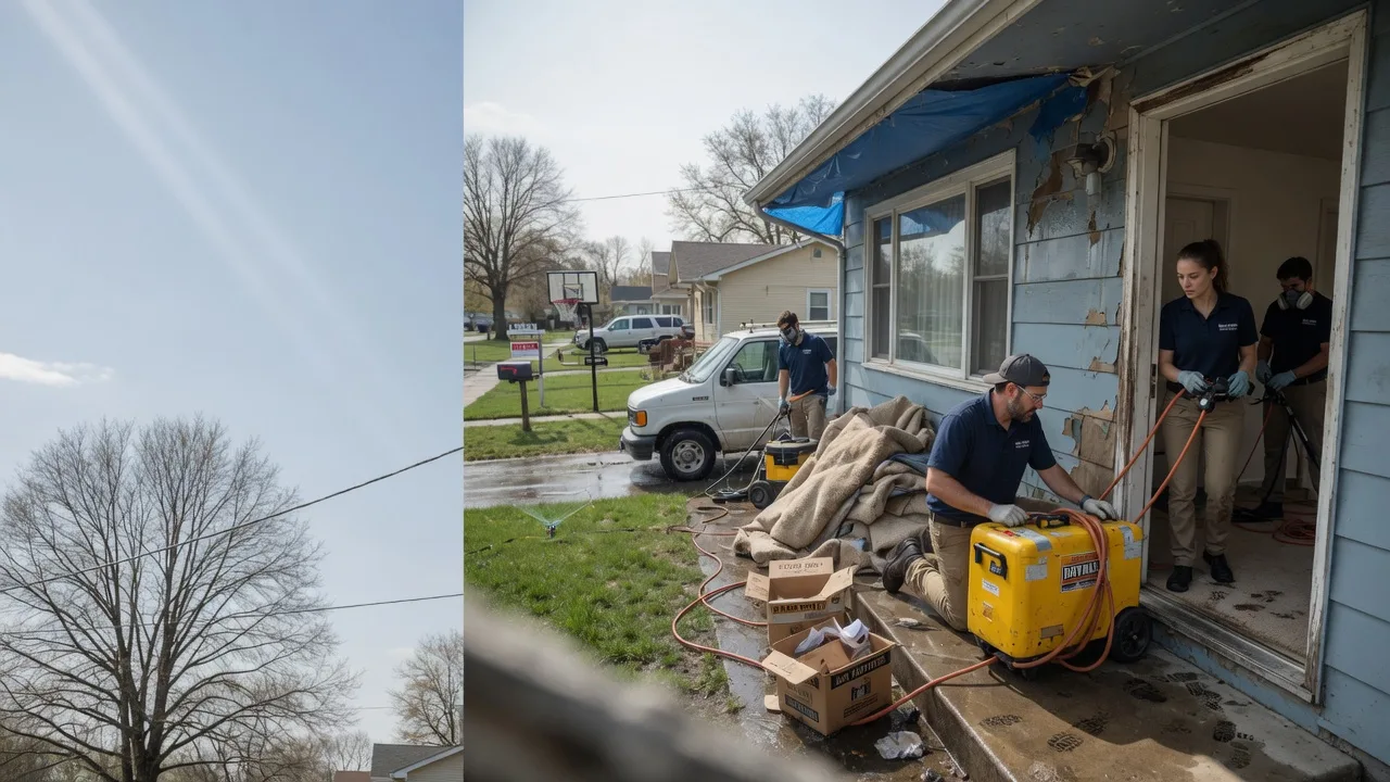 Basement Flood Cleanup in Hardin, MT near me